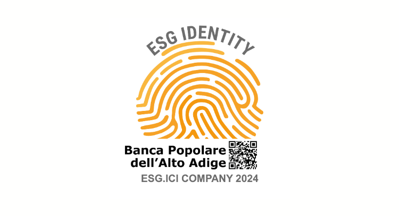 Auszeichnung für die ESG-Identität der Volksbank