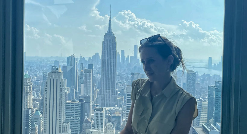 In New York mit der Volksbank