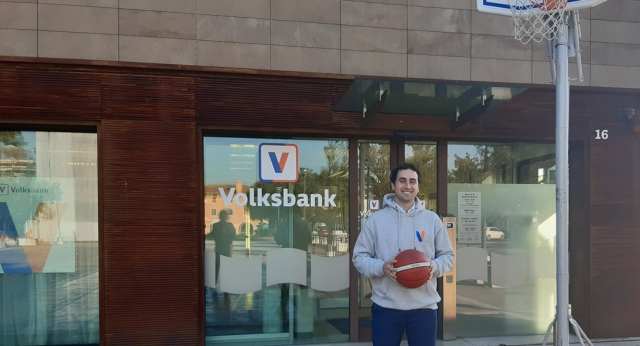 Sport und Arbeit in der Volksbank
