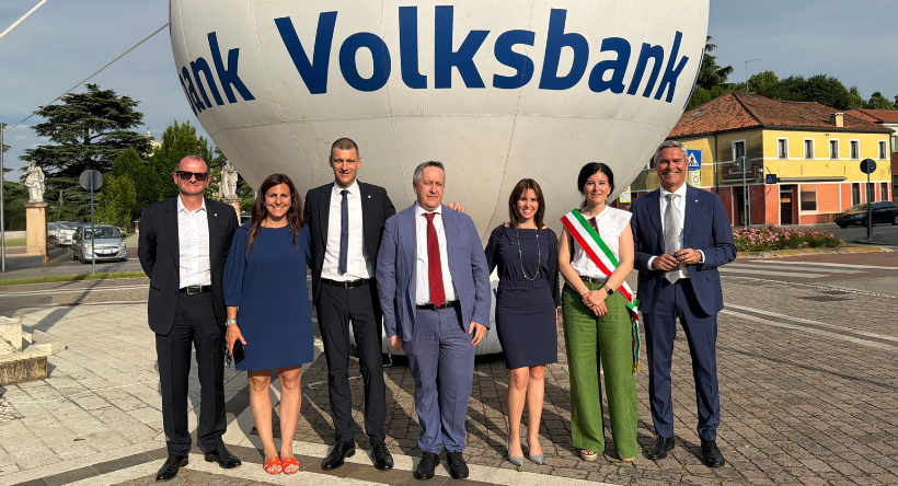 Vent’anni di presenza a Casale sul Sile per Volksbank 