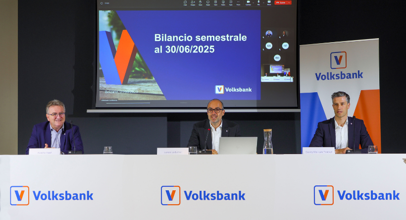Volksbank wächst weiter, Halbjahresgewinn über 63 Millionen Euro (+10%). Der Aktienpreis ist seit Jahresbeginn um über 30% gestiegen.