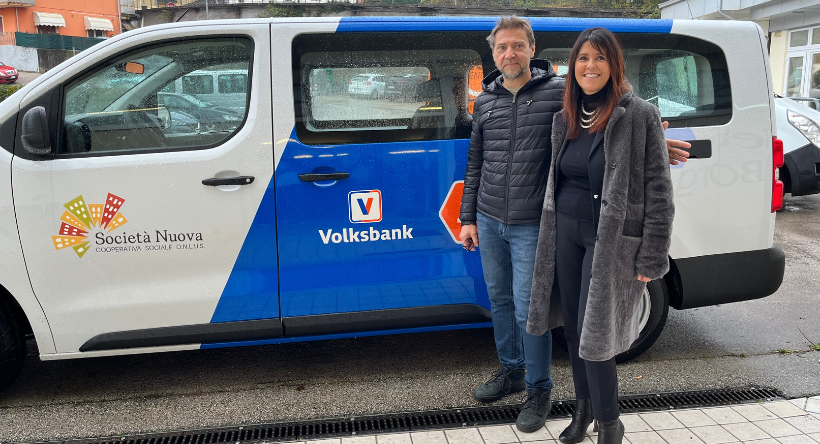 Das erste Elektroauto für die solidarische Mobilität in Venetien wurde übergeben