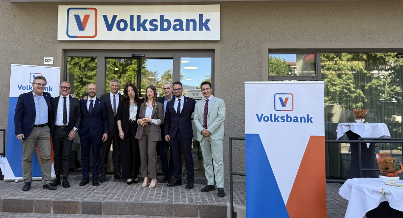 Volksbank inaugura la rinnovata filiale di via Resia: spazi più ampi e moderni per la clientela 