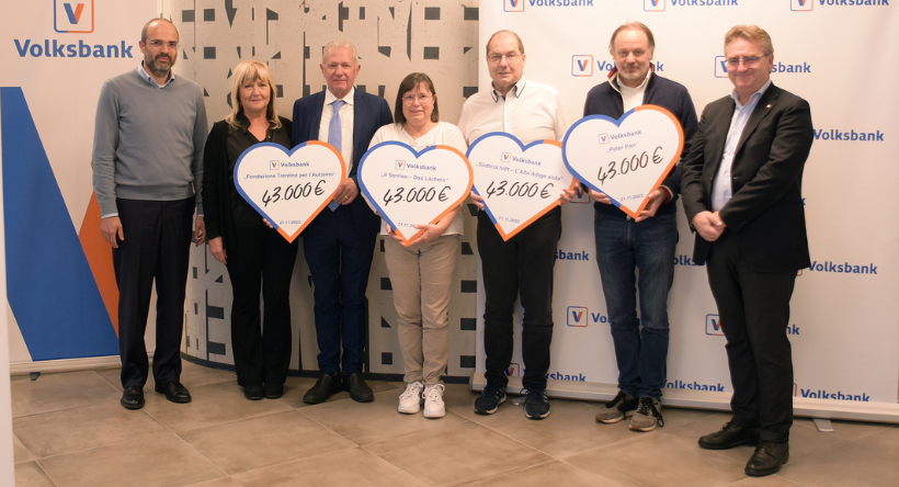 Volksbank Benefiz-Auktion bringt über 172.000 Euro für soziale Vereinigungen