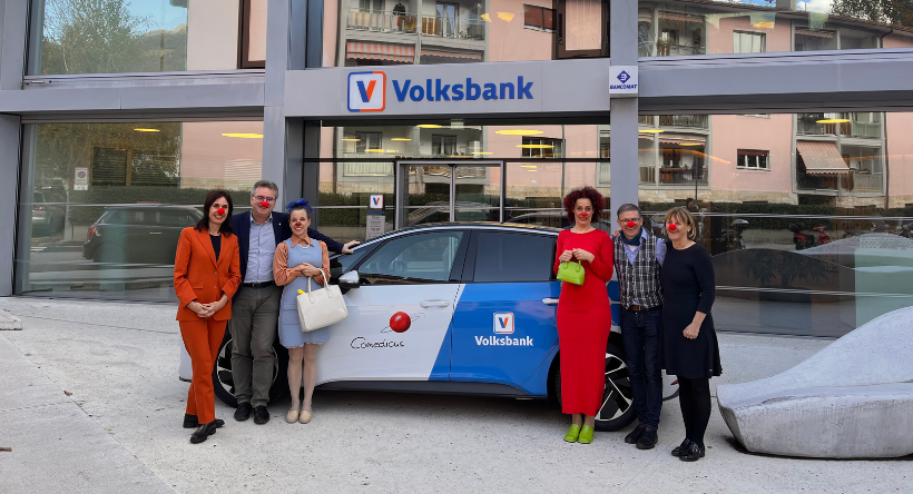 Ein Elektroauto für den Verein Comedicus