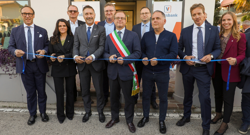 Volksbank inaugura la nuova filiale di Albignasego, è l’ottavo punto di servizio della provincia di Padova
