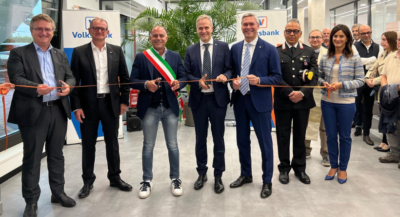 Volksbank: inaugurata la nuova filiale di Montebelluna a conferma della vicinanza sul territorio